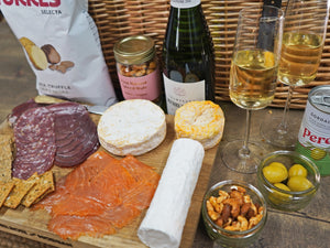 Cheese Wine and Meat Hamper