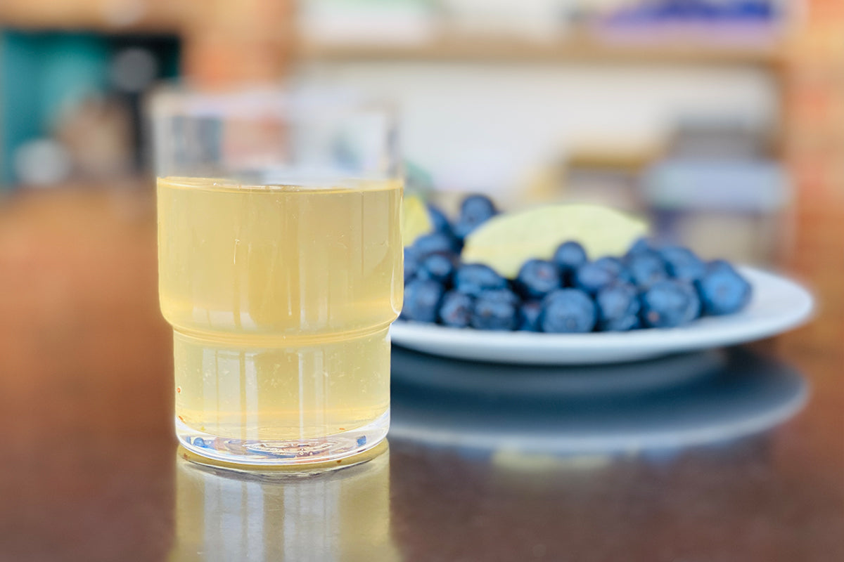 Blueberry and Bay Water Kefir