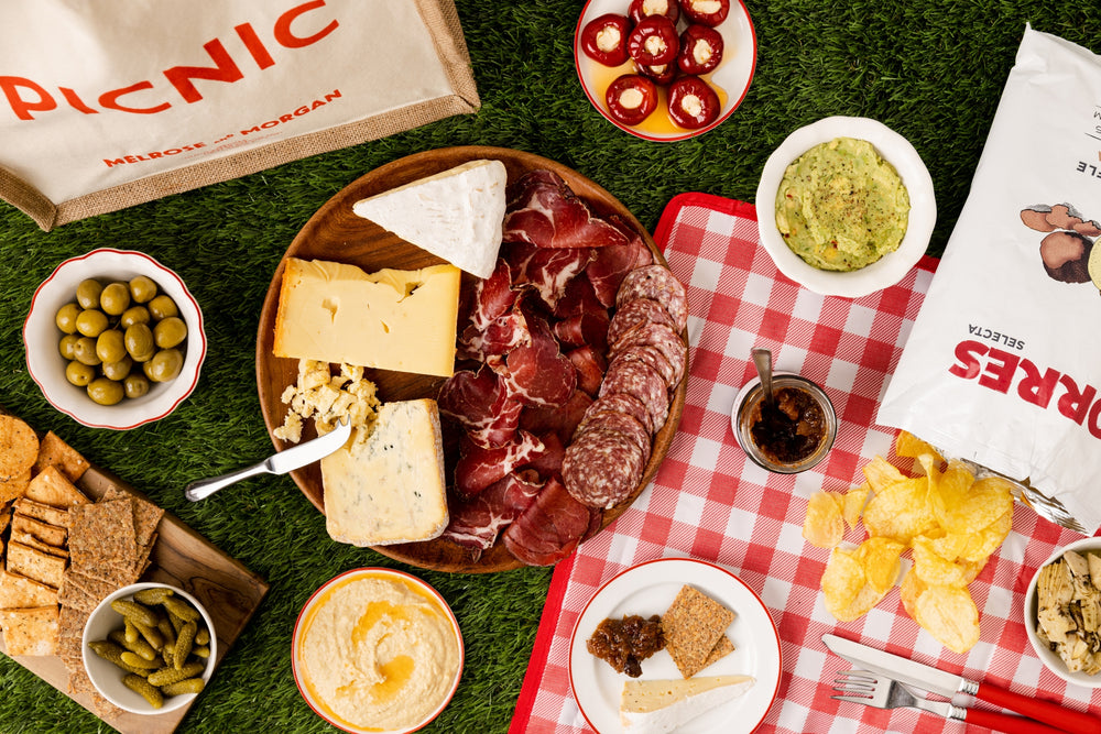 The Cheese and Charcuterie Picnic Hamper