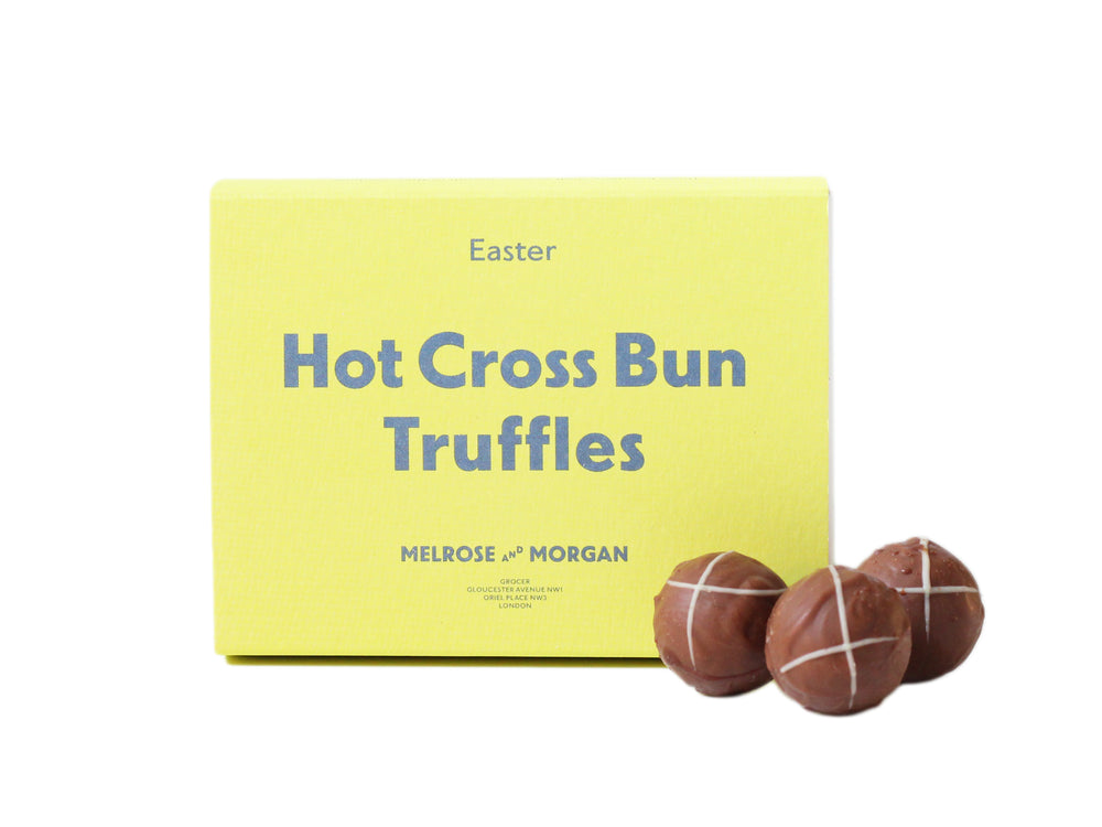 Hot Cross Bun Chocolate Truffles Box
