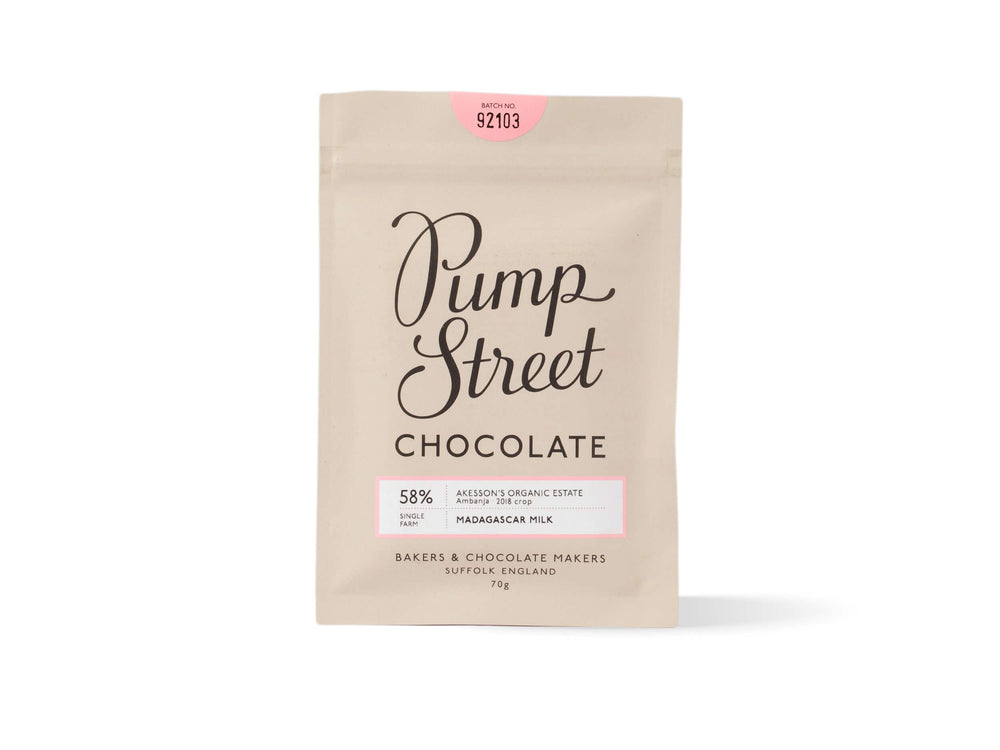 Pump Street Madagascar Milk Chocolate 58%