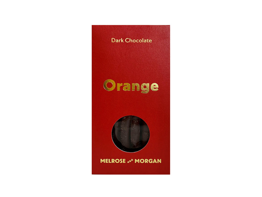 Dark Chocolate Oranges Melrose and Morgan