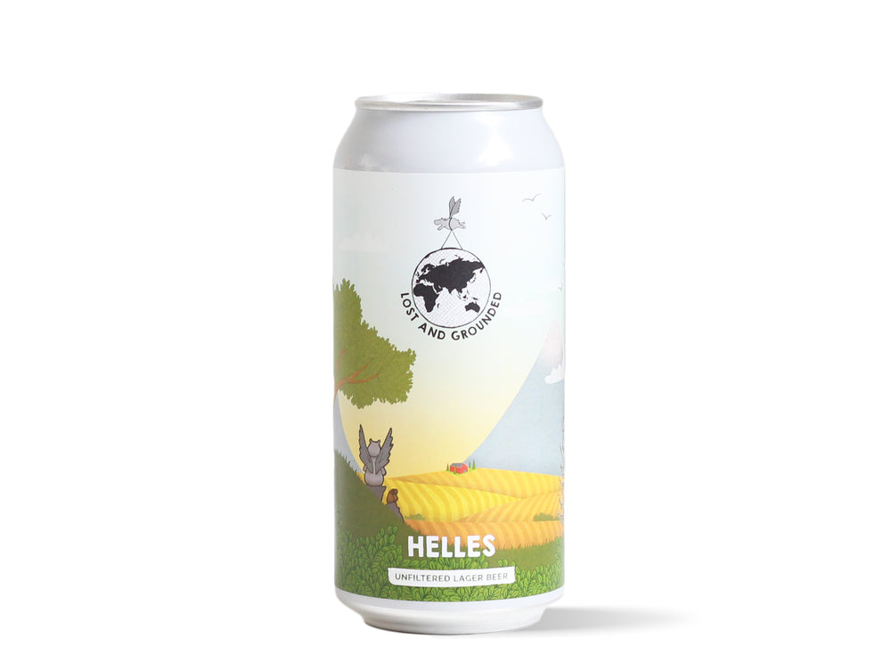 Lost and Grounded Helles Beer