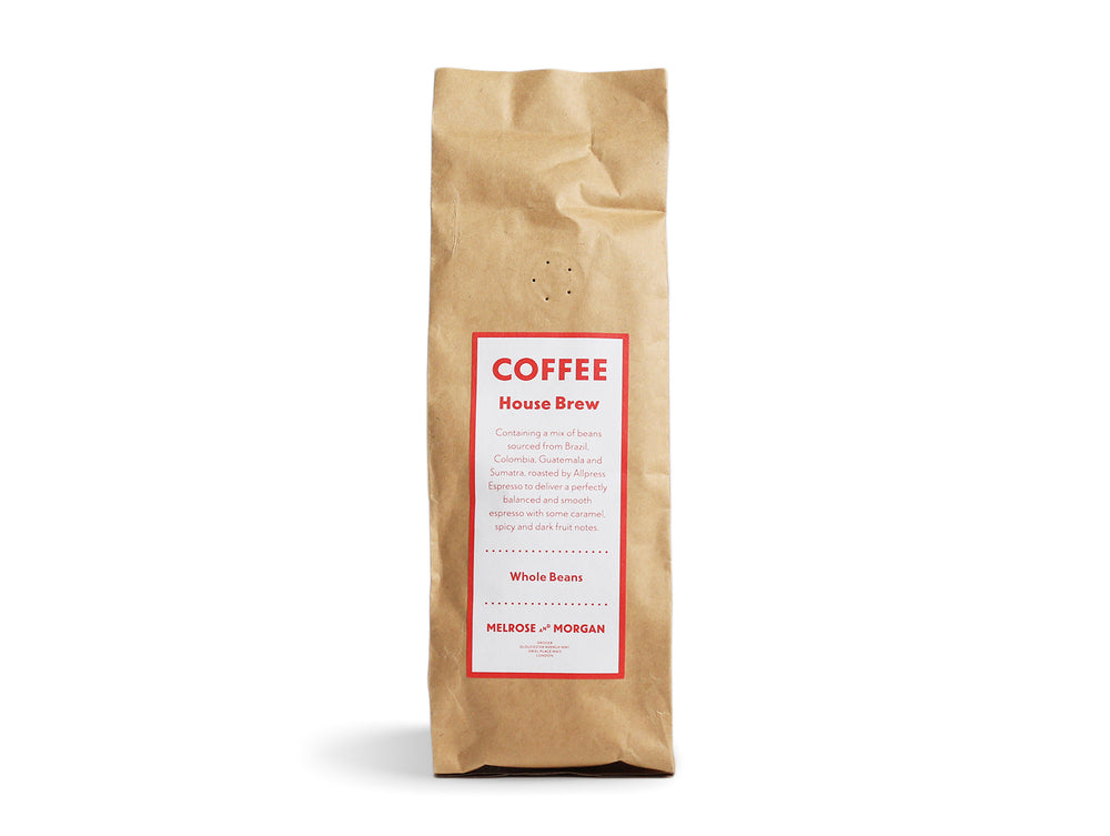 Melrose and Morgan House Brew Coffee Beans