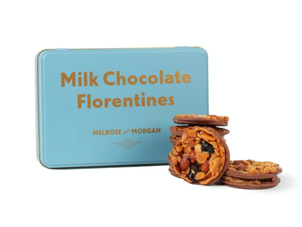 Milk Chocolate Florentines Tin
