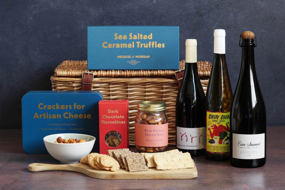 The heath and hill food and wine hamper