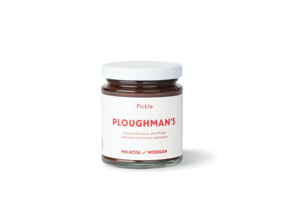 Melrose and Morgan Ploughman's Pickle sweet and spicy