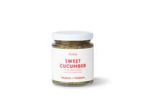 melrose and Morgan Sweet Cucumber pickle